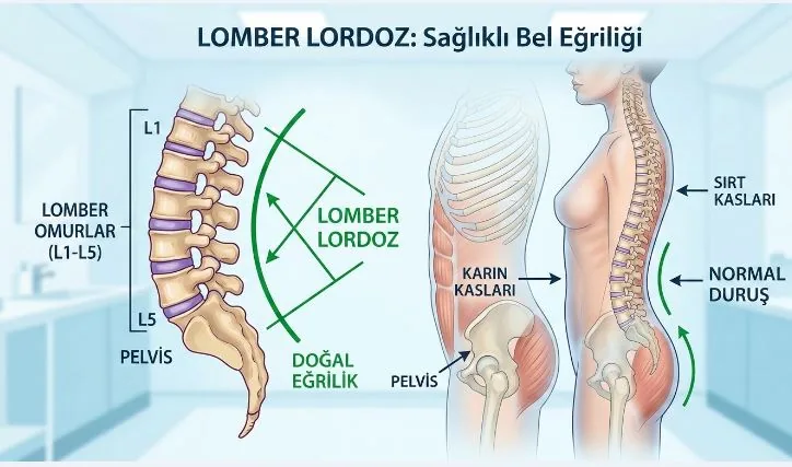 Bel Kavisiniz Sağlıklı mı? Lomber Lordoz Hakkında Bilmeniz Gerekenler