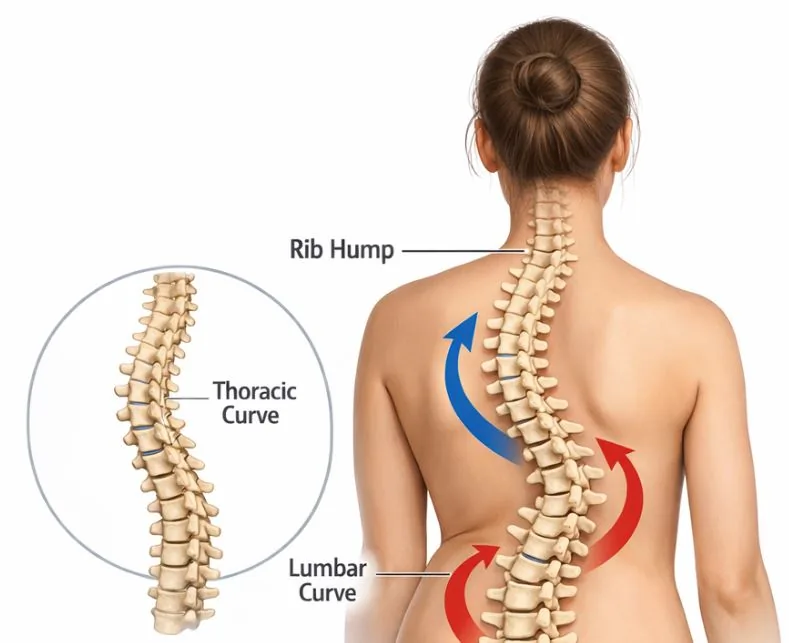S Tipi Skolyoz: Çift Eğrilikli Omurga ve Fizyoterapi Yaklaşımı
