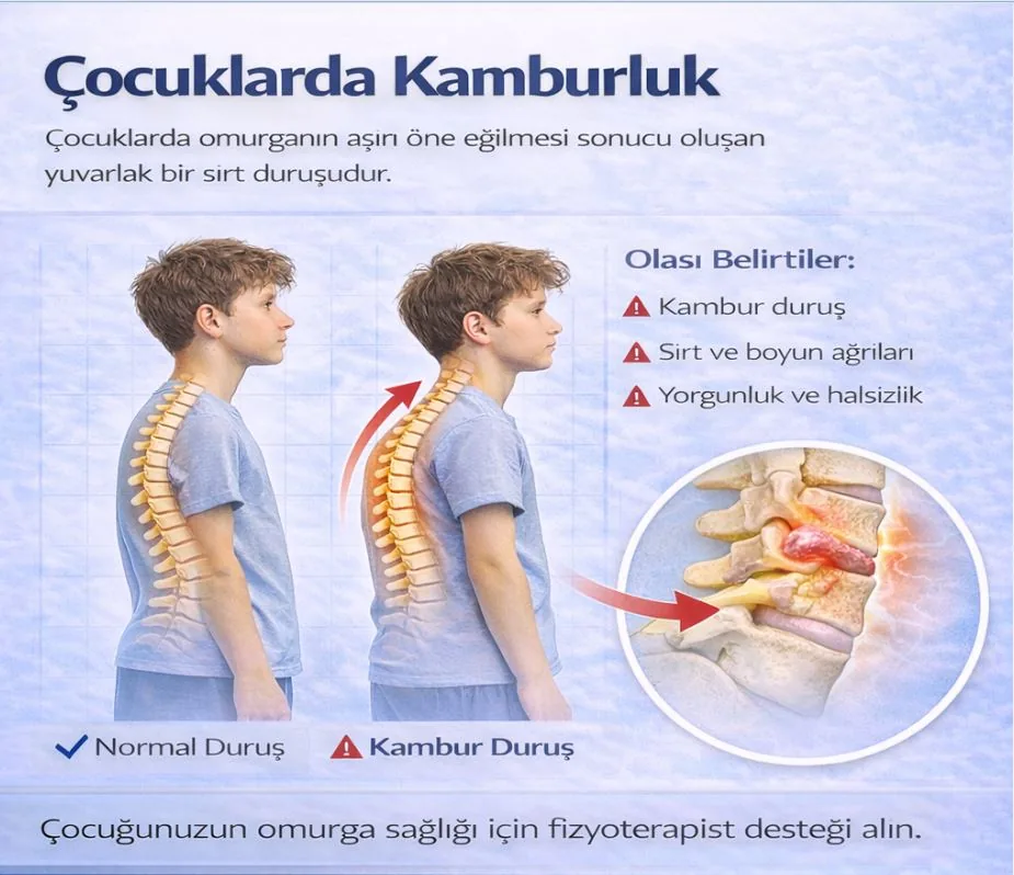 Çocuklarda Kamburluk: "Dik Dur" Demek Yeterli mi?