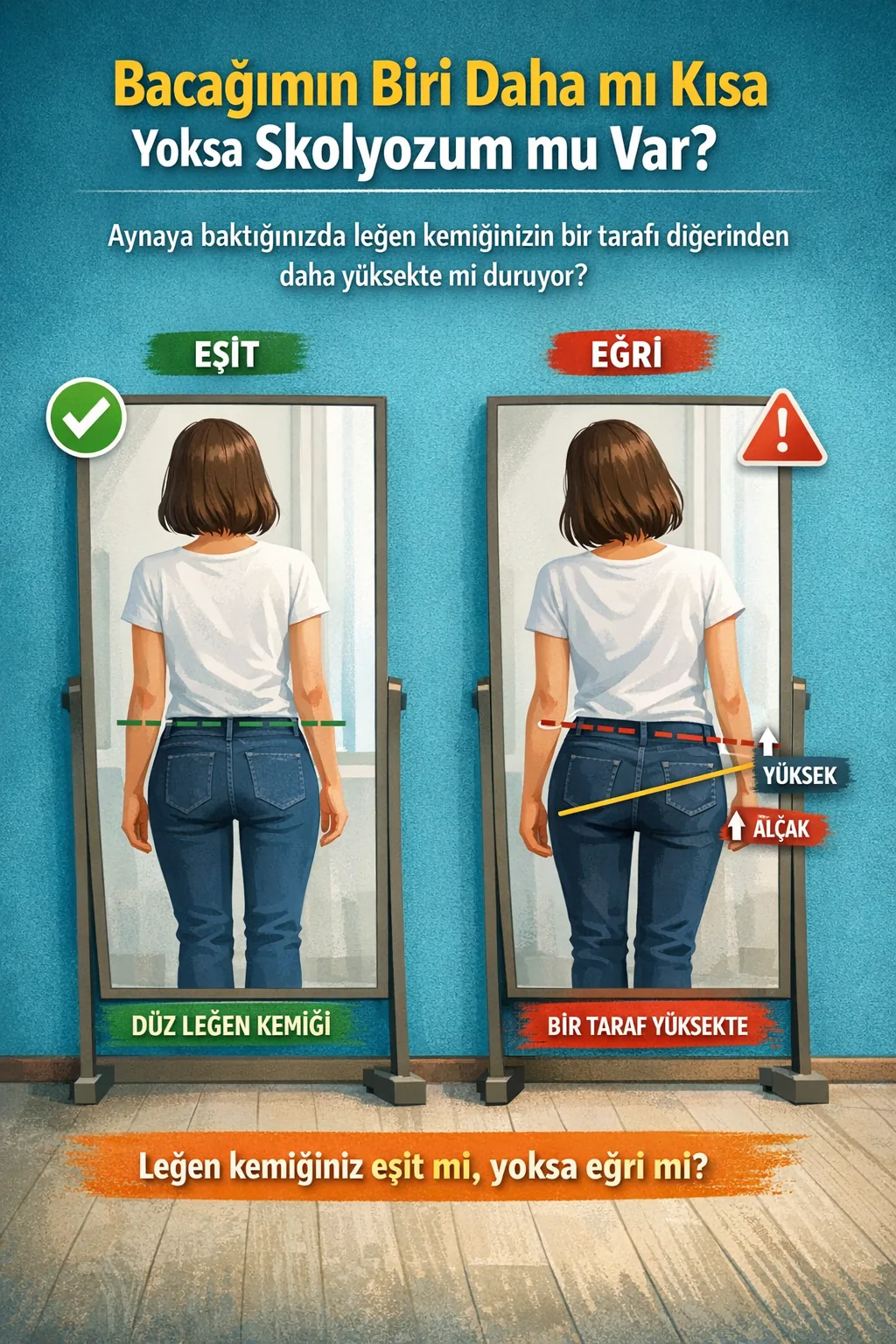 Bacağımın Biri Daha mı Kısa Yoksa Skolyozum mu Var?